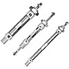 Rund- och rostfria cylindrar ISO 6431 � 32 till 125 mm