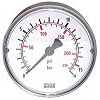 Manometer centrisk anslutning - plasthus