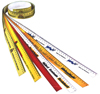 M&aring;ttband papper - avrivningsbart - 2,5 x 102 cm - 50 blad