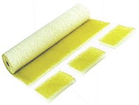 Glasfiber filtermatta mot damm G2(EU2) 'dust-stop gul