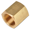 Anslutningsmuff - m&auml;ssing - 1/8" till 1" - nyckelvidd 14-41 mm