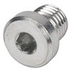 &Auml;ndplugg - f&ouml;rzinkat st&aring;l - 10x1 till 48x2 mm