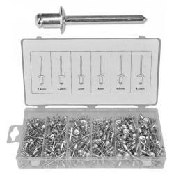 Blindnitar - aluminium - 400 delar