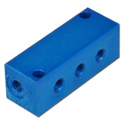 Fördelarlist 4-fack - 1 ing�ng - 3 utg�ngar - M5-1/2'