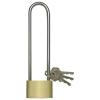 H&auml;ngl&aring;s - m&auml;ssing - l&auml;ngd 40 mm - extra h&ouml;g bygel