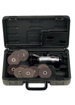 Slipmaskin RODAC - 22000 v/min - i väska - med 10 slipskivor